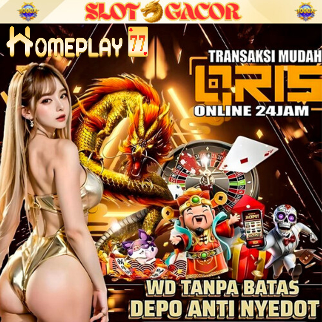 Homeplay77: Situs Slot Online Resmi Maxwin Beruntun Depo Dana 10K Hari Ini image 1
